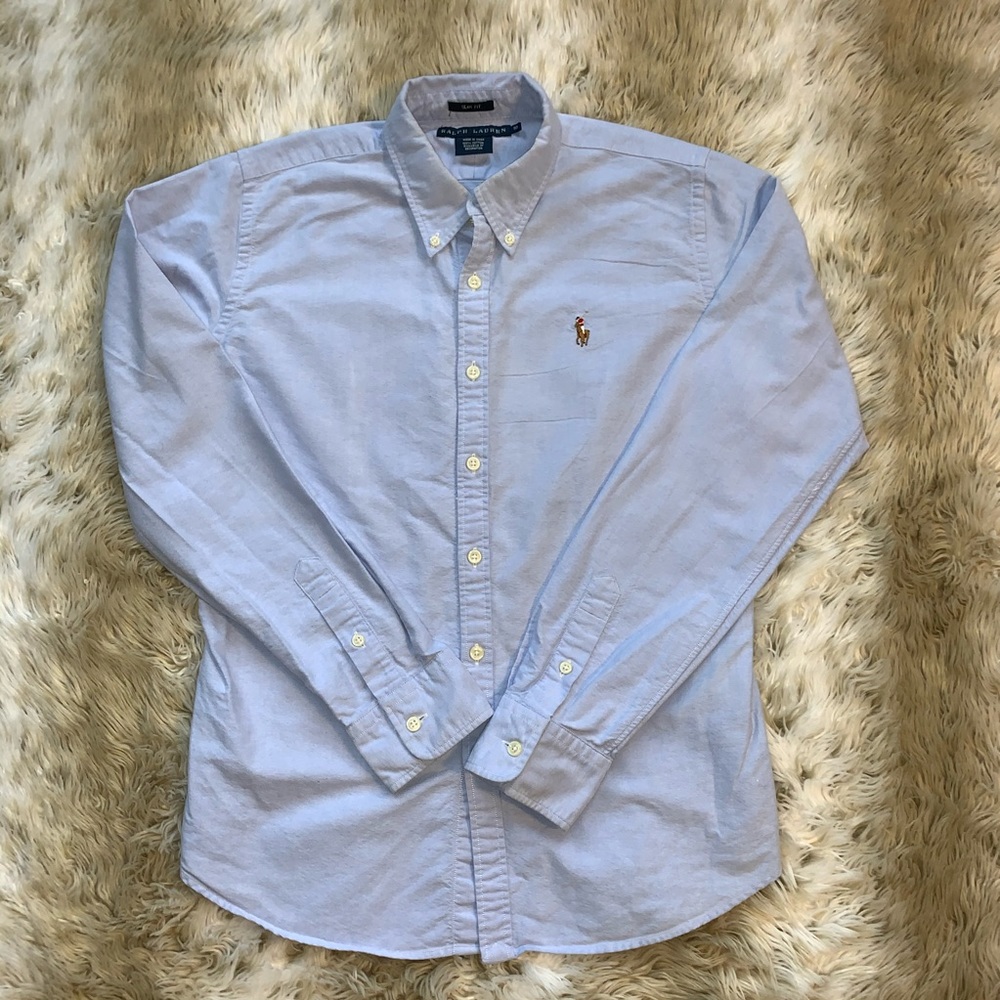 Polo Ralph Lauren Women’s Slim-Fit Oxford